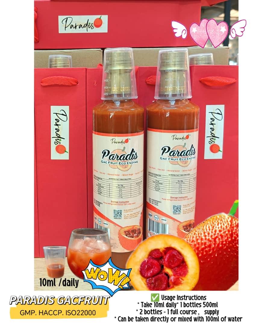 Gac Fruit Eco Enzyme 木鳖酵素 500ML + 250ML